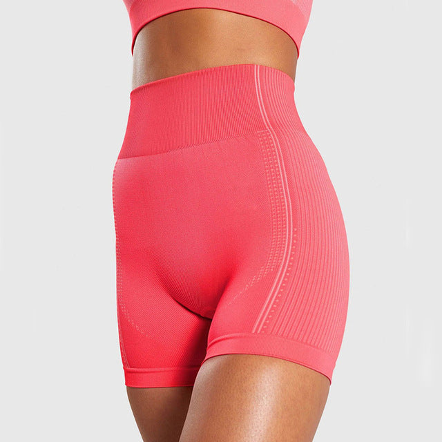 Coje 'Summer Sunset' Seamless 2 Pcs Set Cojé Fit Yoga Pants 2 L