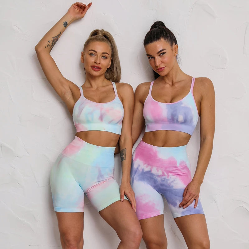 Cojé High Waist Tie Dye Shorts- The Summer Must Have! Cojé Fit
