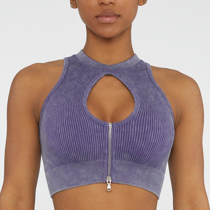 Ribbed Cojé Sets Summer '22 0 Cojé Fit Denim Blue Bra S