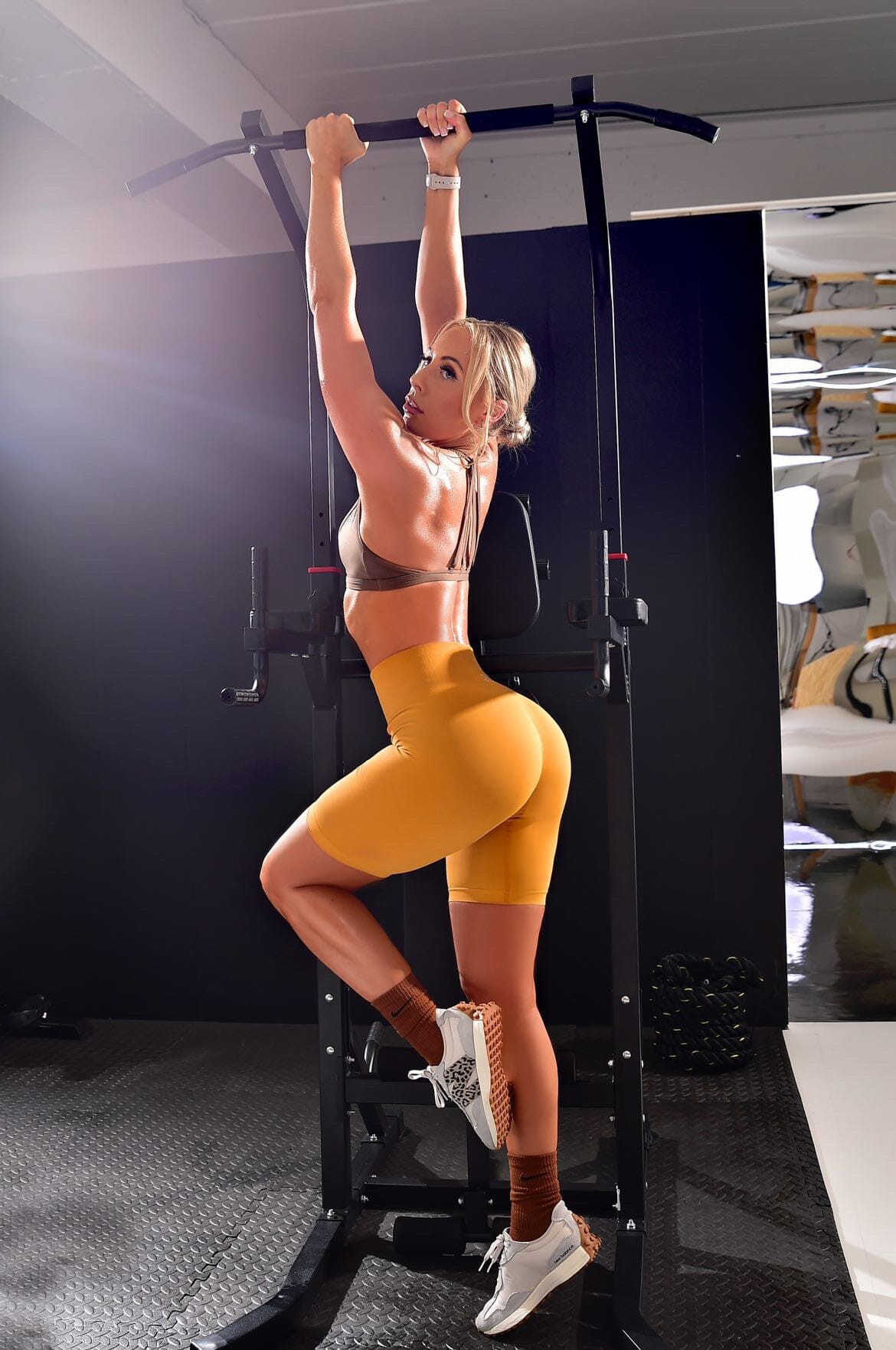 Cojé Slim Fit High Waist Workout Shorts Cojé Fit