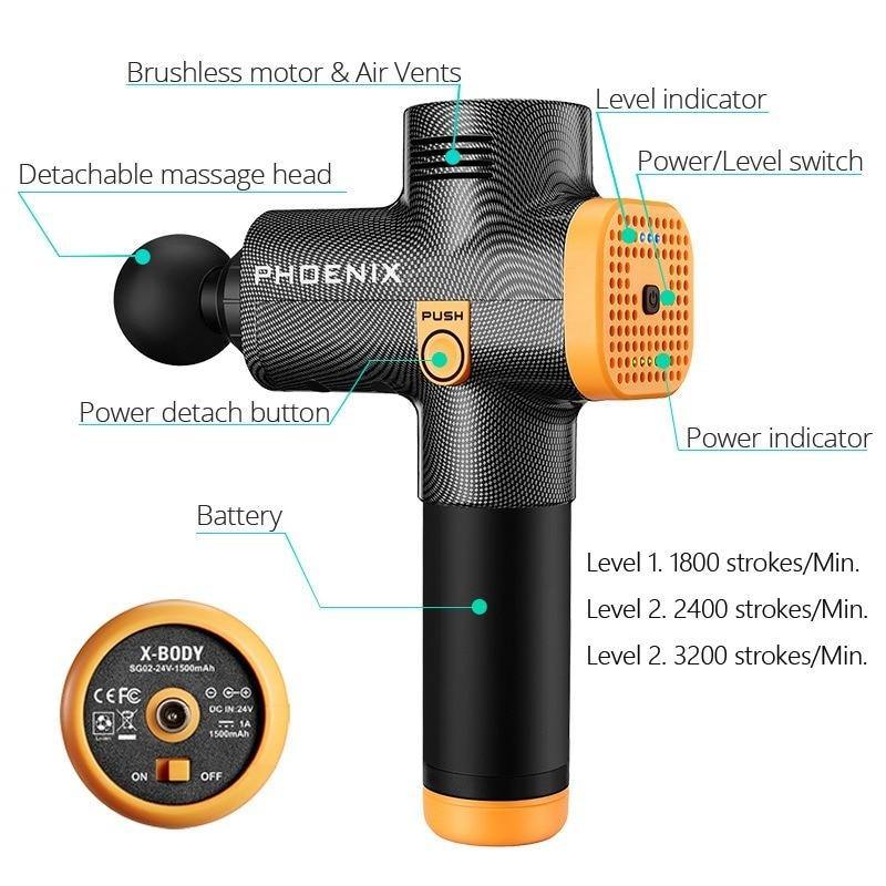 Phoenix Massage Gun Catalyst Fitness Supplies