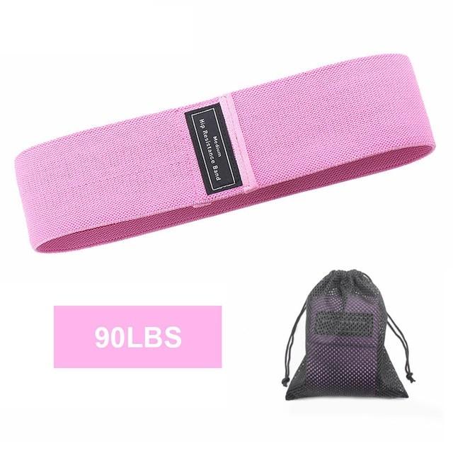 Resistance Bands Set Catalyst Fitness Supplies Pink--90LBS China