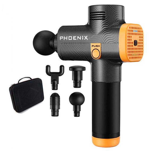 Phoenix Massage Gun Catalyst Fitness Supplies Black-EVA EU