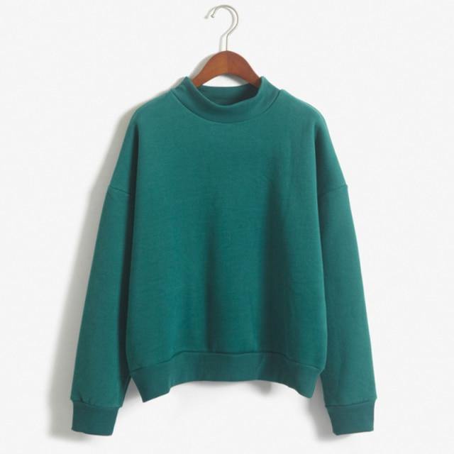 Casual Workout Sweater Catalyst Fitness Supplies Green L