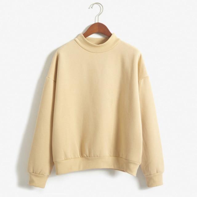 Casual Workout Sweater Catalyst Fitness Supplies Khaki L