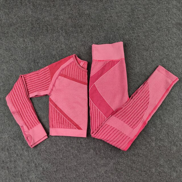Seamless Women's Workout Apparel- Long Sleeve/Short Sleeve Catalyst Fitness Supplies watermelon red XS