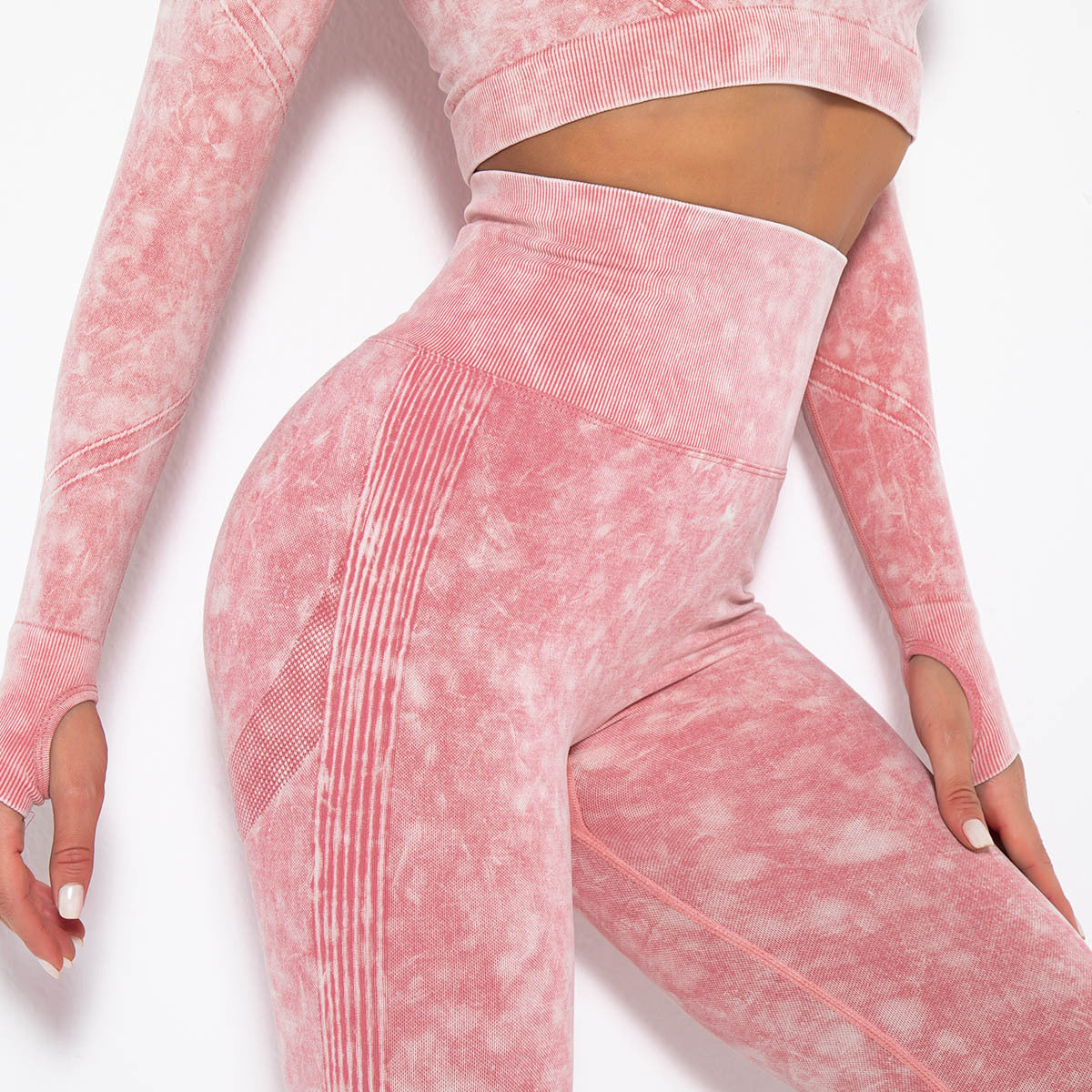 Cojé 'Acid Washed' High Waist Sculpting Leggings Cojé Fit