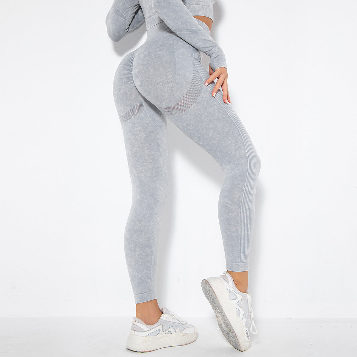 Cojé 'Acid Washed' High Waist Sculpting Leggings Cojé Fit