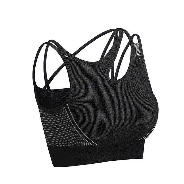 Coje 'Summer Sunset' Seamless 2 Pcs Set Cojé Fit Yoga Bra 6 S 