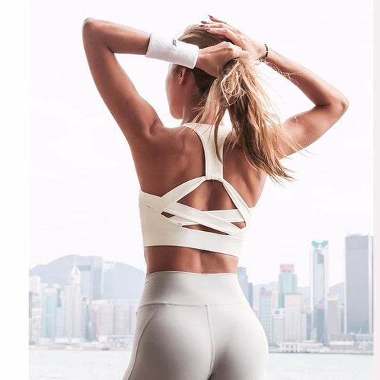 Sports Bra With Back Strap Design Catalyst Fitness Supplies 