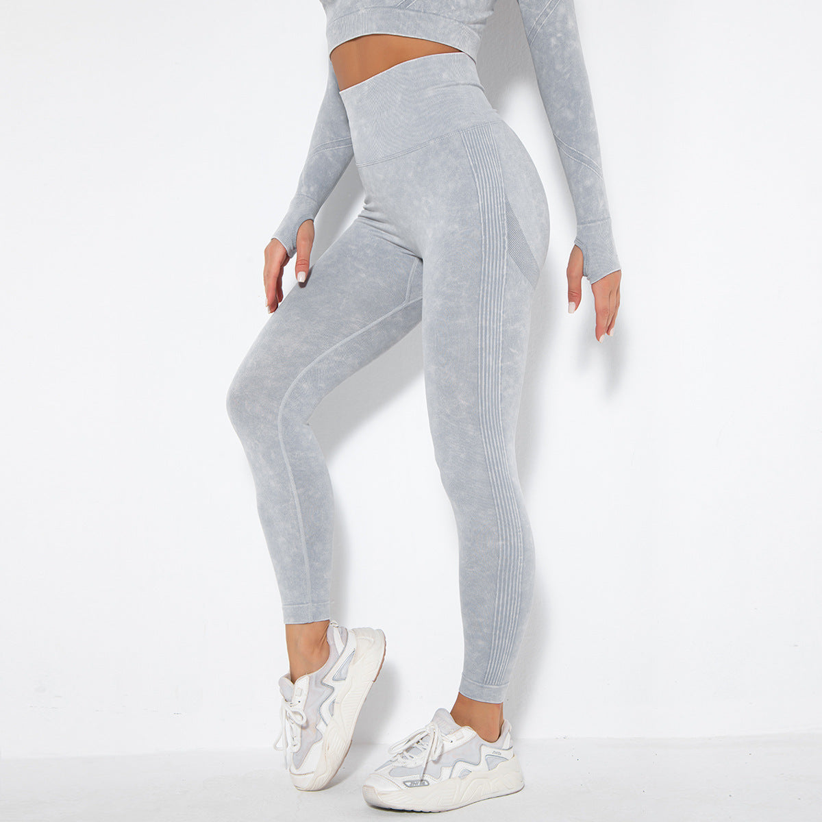 Cojé 'Acid Washed' High Waist Sculpting Leggings Cojé Fit 